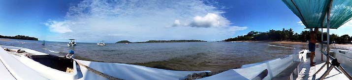 bateau de plongee Nosy Be ndroaro 