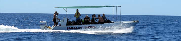 bateau de plongee Nosy Be komba